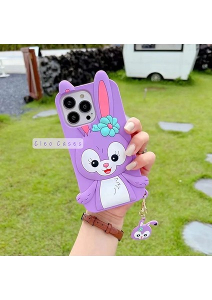 iPhon Ayfon 13 Pro Uyumlu Stella Lou Detaylı Anime Figürlü Yumuşacık Hamur Kılıf