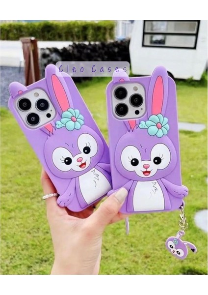 iPhon Ayfon 13 Pro Uyumlu Stella Lou Detaylı Anime Figürlü Yumuşacık Hamur Kılıf