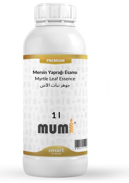 Premium Mersin Yaprağı Mum Esansı 1 Litre