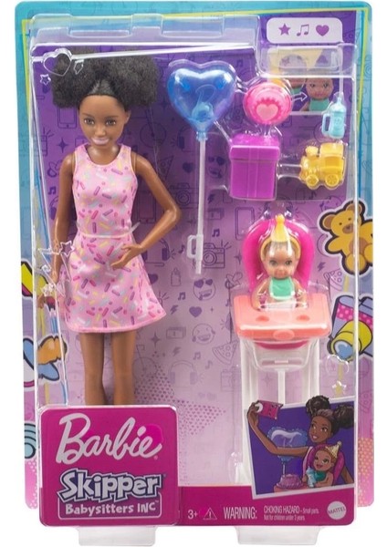 FHY97 Barbie Bebek Bakıcısı Bebeği ve Aksesuarları Oyun Seti fiyatları