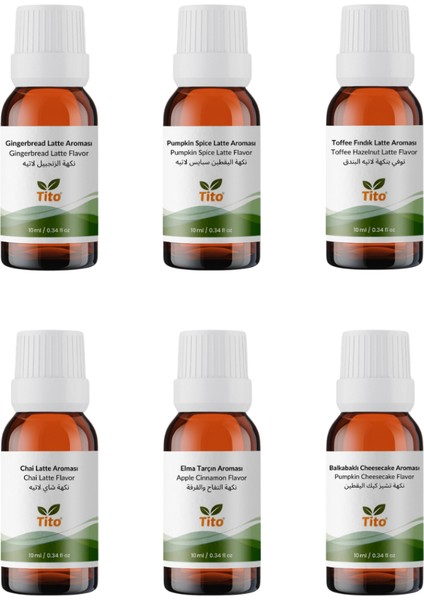 Yılbaşı Aromaları Seti 6 Parça