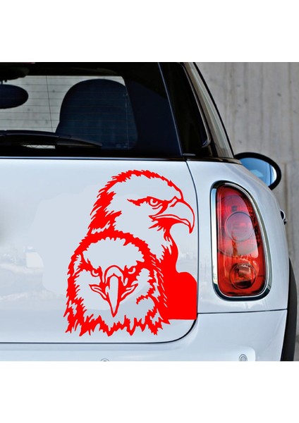 Kartal Şahin Silüet Sticker Etiket Araba Oto Motosiklet Karavan Sticker 00630