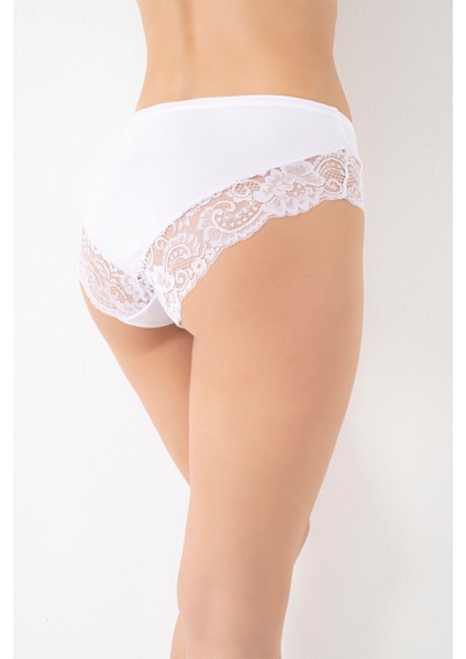 Günlük Pamuklu Dantel Desenli Slip 932 modelleri