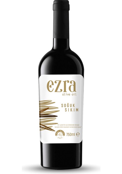 Naturel Sızma Soğuk Sıkım 2024 Erken Hasat Zeytinyağı 750 ml
