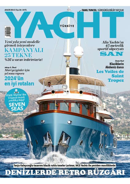 Yacht Türkiye Dergi Aralık 226. Sayı - 2024