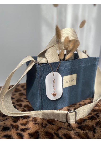 Mutebag Miranda Mini Mumlu Kanvas Kadın Omuz ve El Çantası
