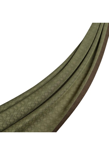 Monogram Şal - Osmanlı Yeşili