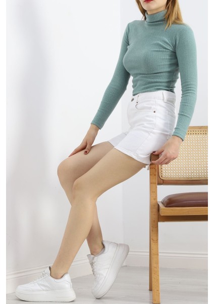 Balıkçı Yaka Body Mint - 8338.1567.