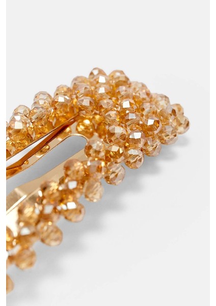 Cam Boncuklu Üçgen Çıt Çıt Saç Tokası 2'li Paket fırsatları