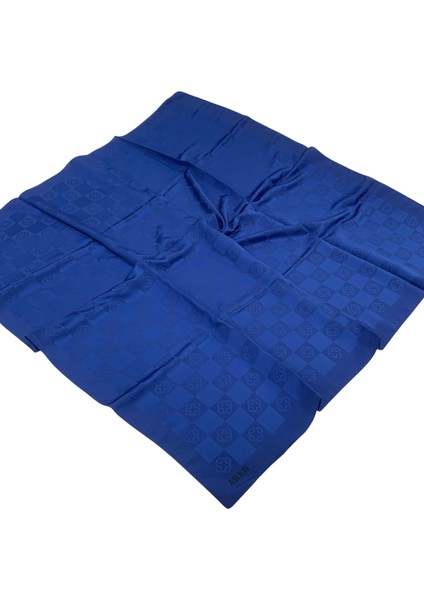 Monogram Dama Eşarp - Saks 922