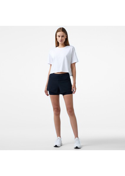 Sense Aura 2in1 Kadın Siyah Günlük ŞORT.27412