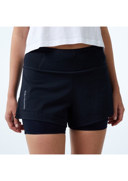 Sense Aura 2in1 Kadın Siyah Günlük ŞORT.27412 fırsatları