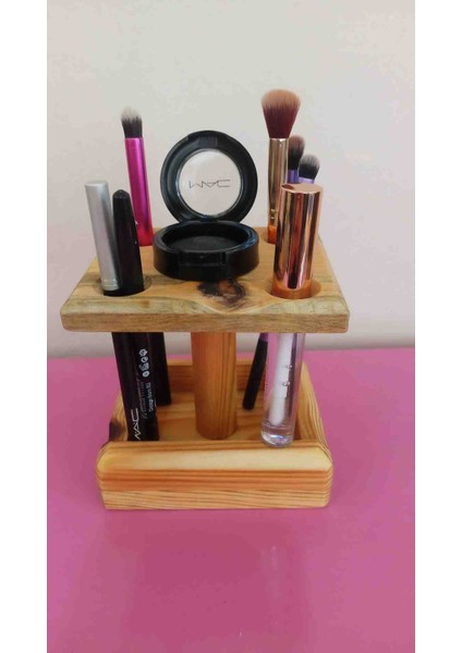 Çok Amaçlı Masaüstü Makyaj Kalem Dişfırçalık Organizer Stand