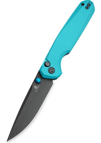 Velıx BMK07D: 3.315" 14C28N Çelik Çakı, G10 Sap, Düğme Kilidi, Flipper