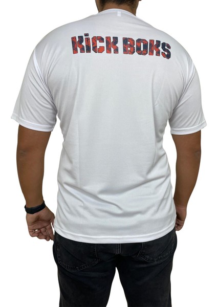 Kick Boks Tişörtü Kick Boks T-Shirt Dijital Baskılı fırsatları