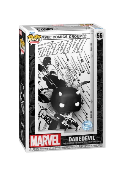 Marvels Pop! Comic Covers Daredevil #189 (Black & White) Cover Funko Pop Figür