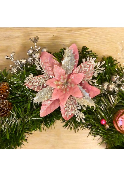 Yılbaşı Kapı Süsü Çelenk 40CM Büyük Garland modelleri