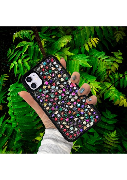 iPhone 11 Mercan Case Si̇yah