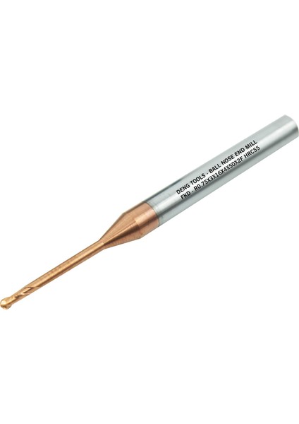 R0.75*L16 Küre Dalma Boy Freze HRC55