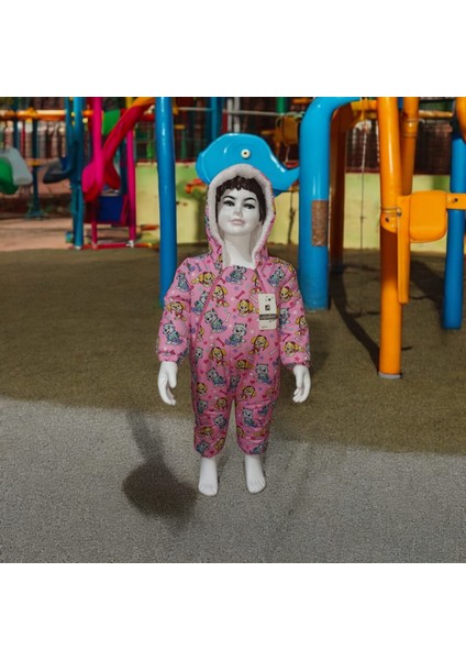 Bebek Astronot Tulum Su ve Rüzgar Geçirmez Çift Fermuarlı Tulum