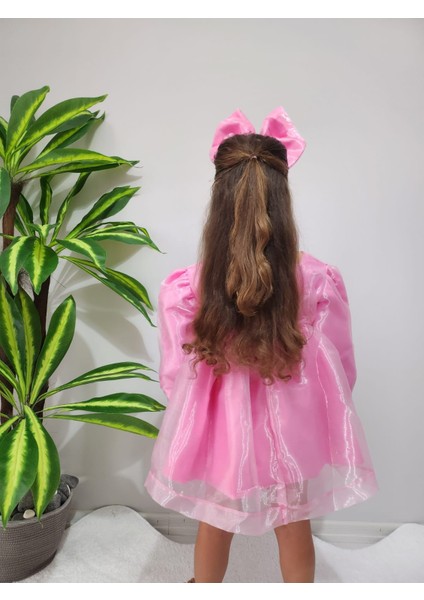 Kız Çocuk Barbie Elbise Çocuk Abiye