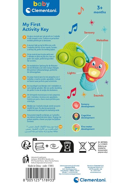 Baby Clementoni Aktivite Anahtarı modelleri
