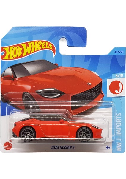 - 2023 Nissan Z - Hw J-Imports 3/10 - HKK64 - Short Card - Kırmızı - Mattel 2023