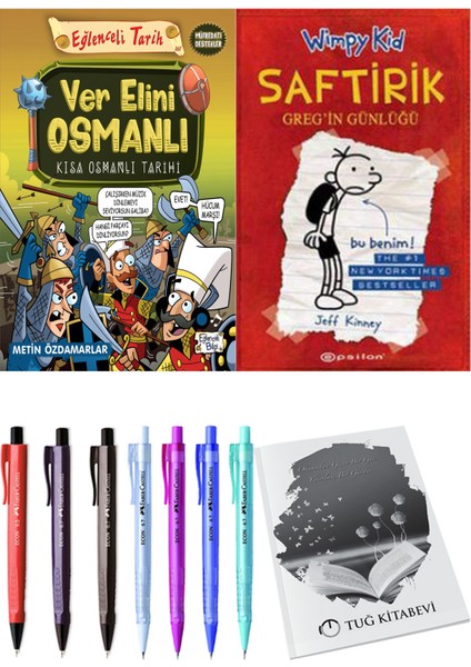 Saftirik 1 Greg'in Günlüğü ve Ver Elini Osmanlı 2'li Set - Kalem