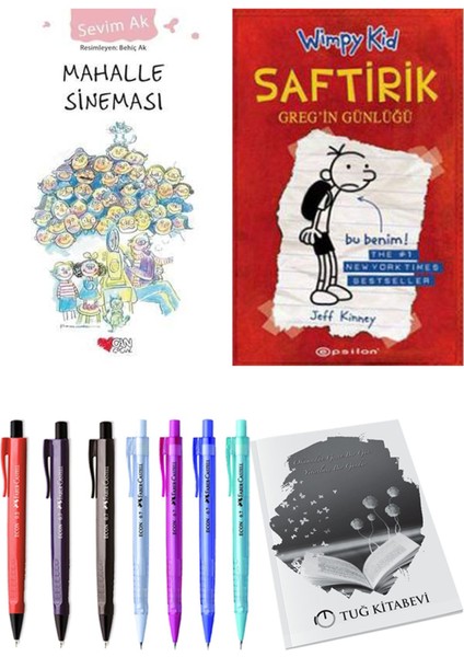 Saftirik 1 Greg'in Günlüğü ve Mahalle Sineması 2'li Set - Kalem