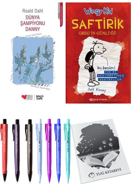Saftirik 1 Greg'in Günlüğü ve Dünya Şampiyonu Danny 2'li Set - Kalem