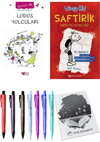 Saftirik 1 Greg'in Günlüğü ve Lodos Yolcuları 2'li Set - Kalem