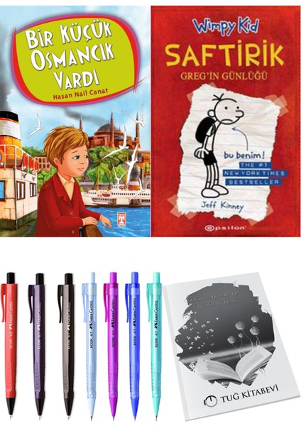Saftirik 1 Greg'in Günlüğü ve Bir Küçük Osmancık Vardı 2'li Set - Kalem