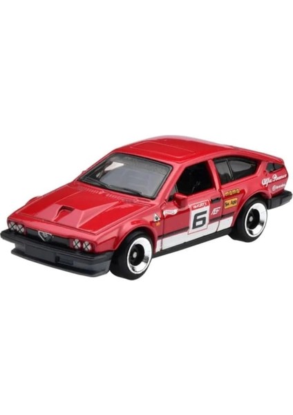 Alfa Romeo Gtv6 3.0 Retro Racers 10/10 (185/250) HKG48 Short Card Matel 2023 Blister &