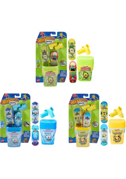 Skate 2'li Parmak Kaykay ve Kutu Seti HTP10 - Fruit Explosion