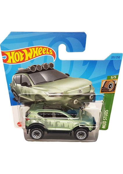 - Volvo XC40 Recharge - Mud Studs 5/5 - HKG55 - Short Card - Suv - Yeşil Metalik - Mattel