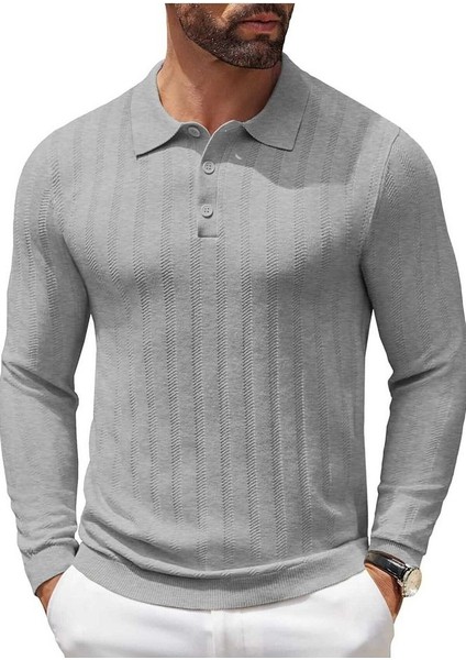 Cosmos %100 Pamuk Polo Yaka Erkek Triko Kazak fırsatları