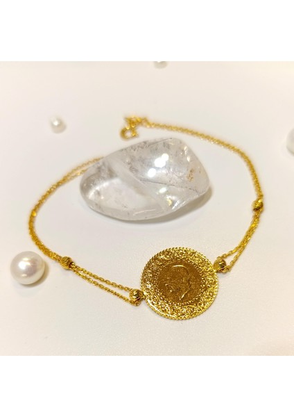 Çeyrekli Altınlı Zincirli Bileklik Altın fırsatları