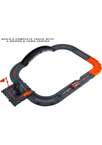 Pist Dünyası Seti, Şehir Ortamı Inşa Etmek Için Çeşitli Pist Parçaları, Pist Tabanı Dahil modelleri