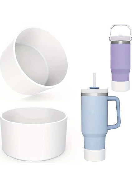 Quencher - Yeni Nesil Pipetli Termos Aksesuarı Kalın Silikon Taban Koruyucusu ( 1ADET)