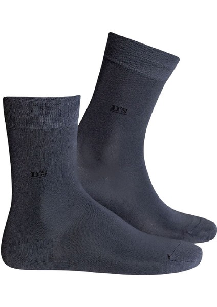 Bambu 3lü Çorap Set Gri Siyah Lacivert