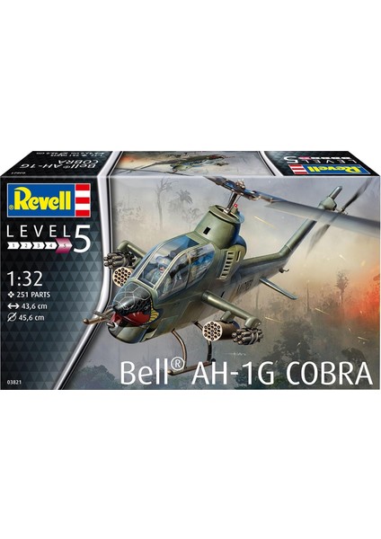 Bell Ah-1g Cobra Model Kit Uçak