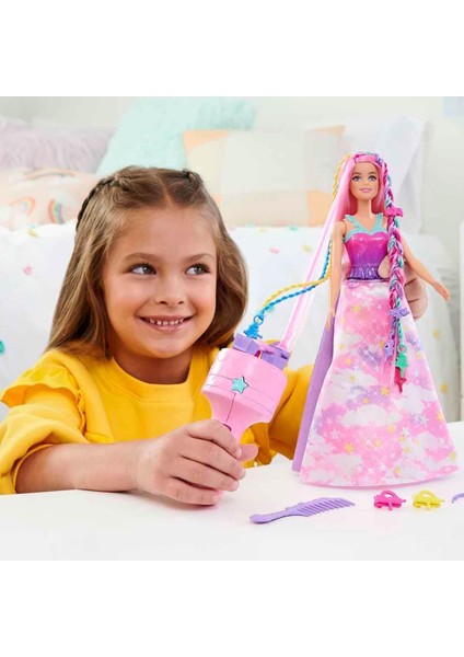 Dreamtopia Örgü Saçlı Bebek ve Aksesuarları Oyun Seti JCW55 fiyatları