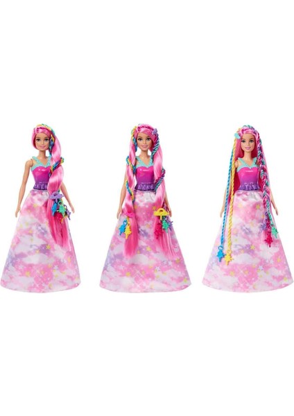 Dreamtopia Örgü Saçlı Bebek ve Aksesuarları Oyun Seti JCW55 modelleri