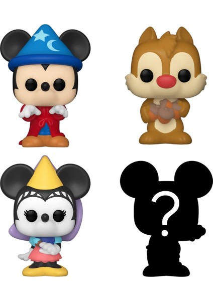 Bitty Pop Figür Disney - Sorcerer Mickey 4pk