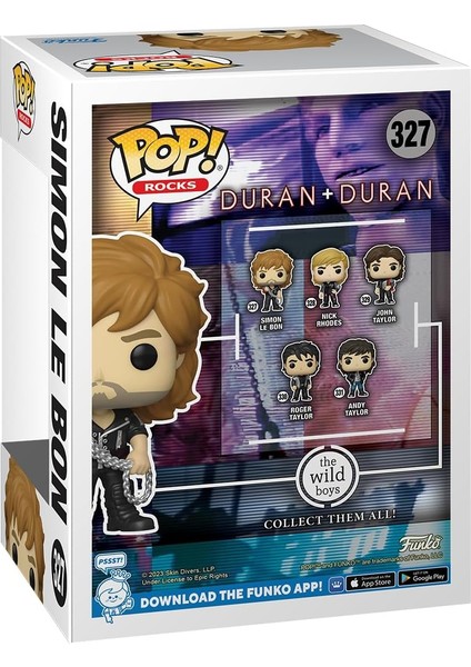 Pop! Rocks: Duran Duran - Wild Boys, Simon Le Bon F