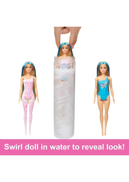 Color Reveal Renk Değiştiren Sürpriz Barbie Gökkuşağı Serisi, Oyuncak modelleri