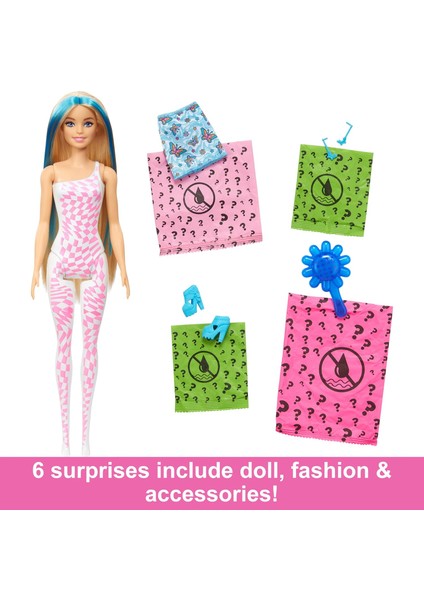 Color Reveal Renk Değiştiren Sürpriz Barbie Gökkuşağı Serisi, Oyuncak indirimleri