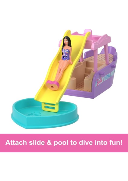 HYF41 | Mini Barbieland Dreamboat indirimleri