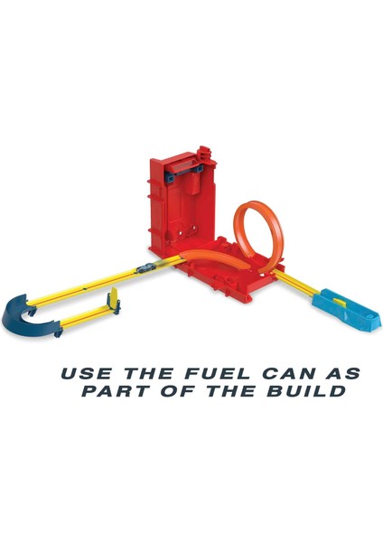Track Builder Benzin Bidonu Akrobasi Seti, 4 Yaş ve Üzeri, HDX78 modelleri