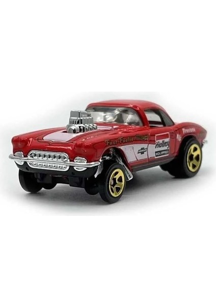 Hotwheels Tekli Arabalar 62 Corvette GASSER-HKH64